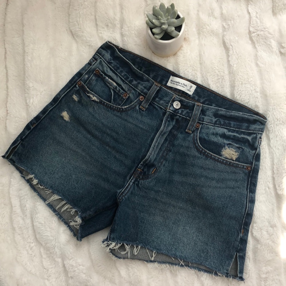 A&F jean shorts